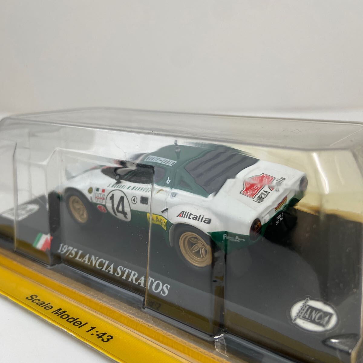 デルプラド世界のレーシングカーコレクション 1/43 LANCIA STRATOS 1975 #14 ランチア ストラトス モンテカルロ ラリー ミニカーの画像4