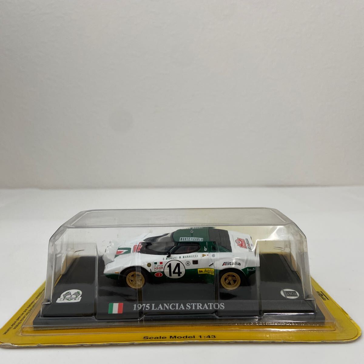 デルプラド世界のレーシングカーコレクション 1/43 LANCIA STRATOS 1975 #14 ランチア ストラトス モンテカルロ ラリー ミニカーの画像2