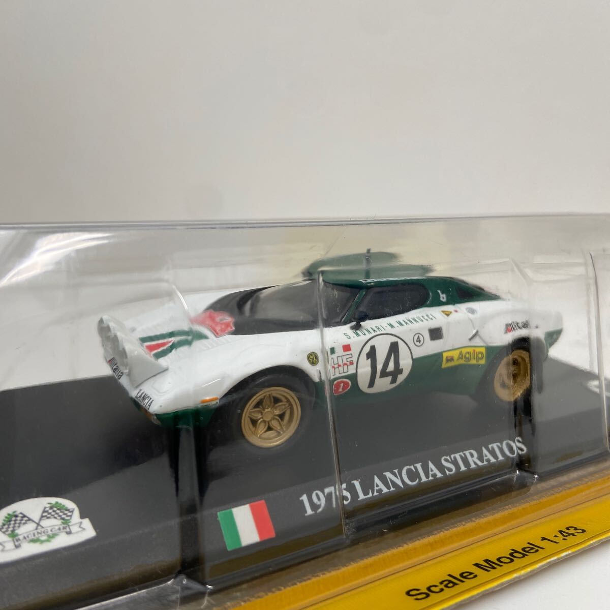 デルプラド世界のレーシングカーコレクション 1/43 LANCIA STRATOS 1975 #14 ランチア ストラトス モンテカルロ ラリー ミニカーの画像1