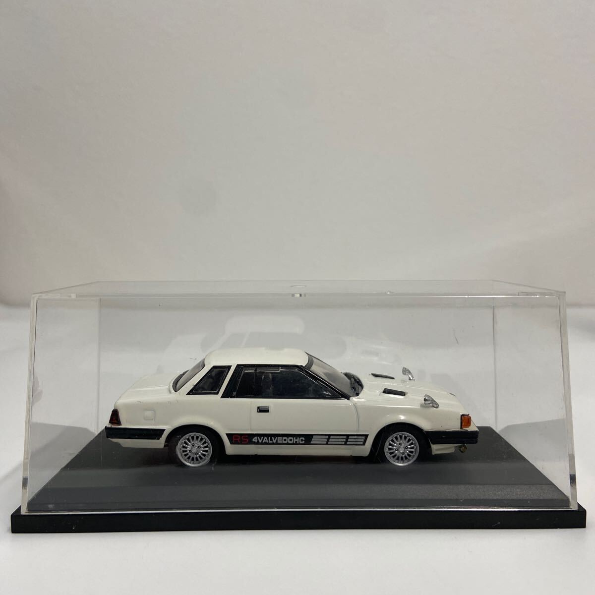 アシェット 国産名車コレクション 1/43 NISSAN Gazelle DOHC RS 1982 日産 ガゼール ホワイト 旧車 ミニカー モデルカーの画像6