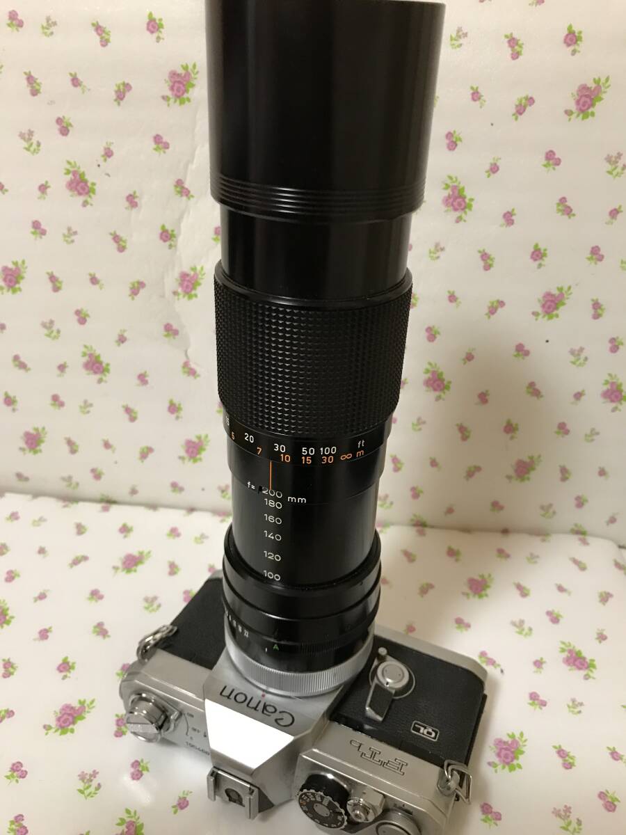 CANON FTb 10 FD 100-200mm f5*6 SC