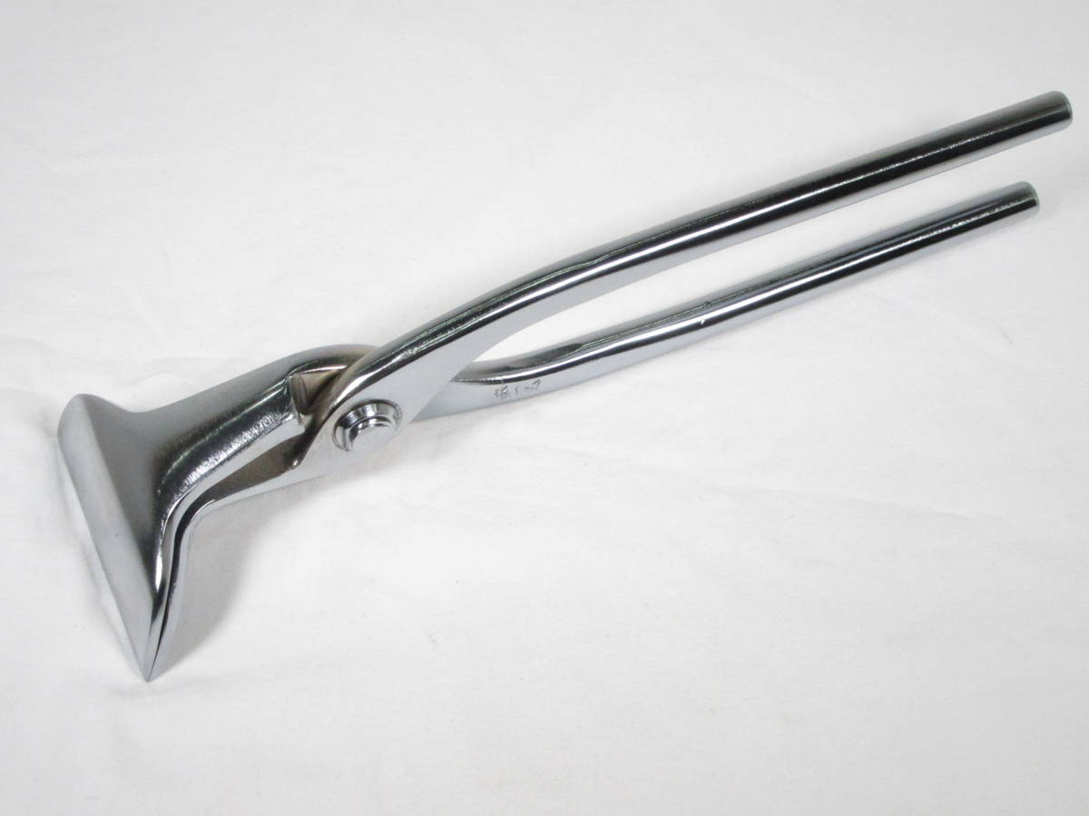 【板金工具】 一光 メッキツカミ箸 75㎜
