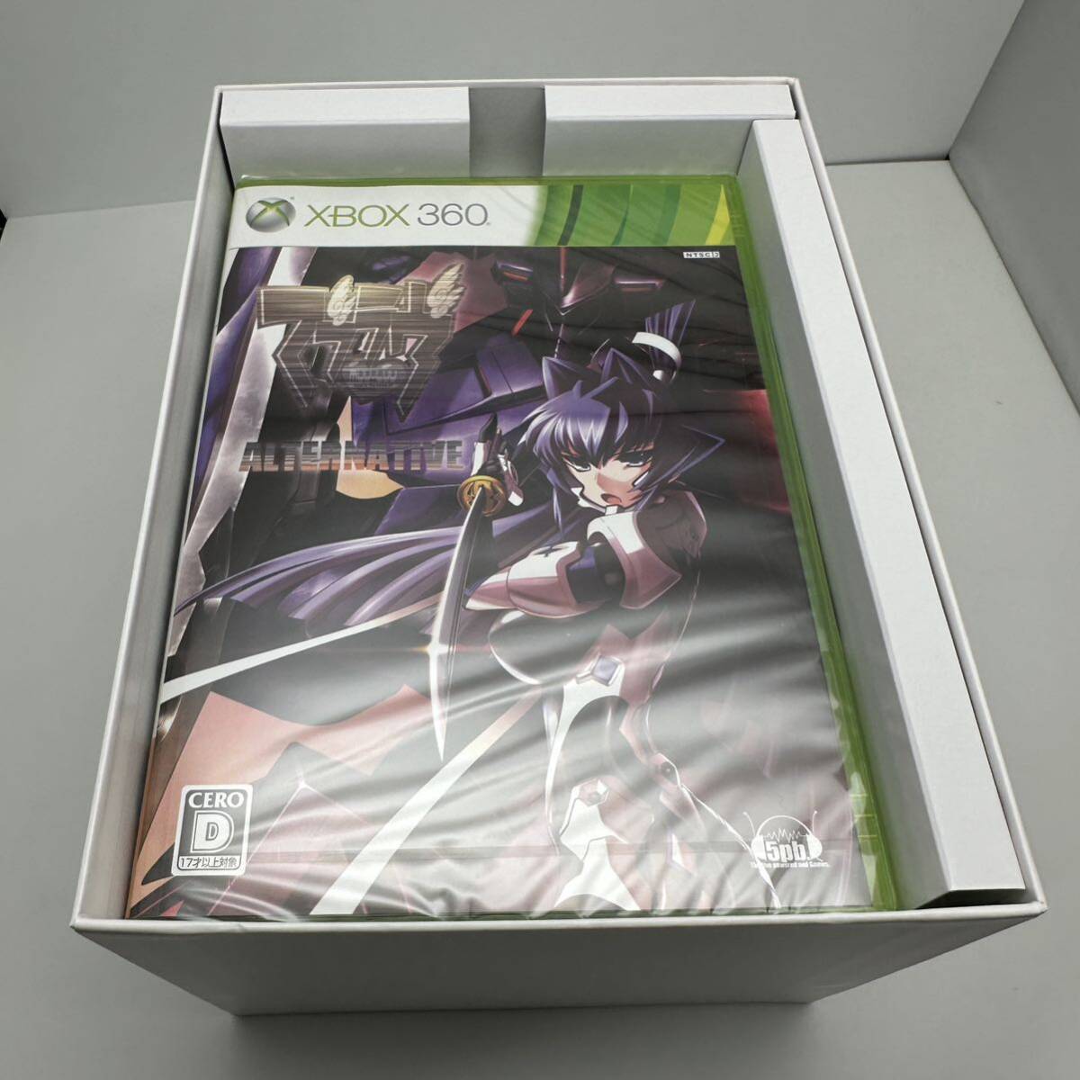 ★希少 中身未使用 未開封★Xbox360 マブラヴ ツインパック figma 鑑純夏 強化装備ver 同梱★1円スタート レア オルタネイティヴ 