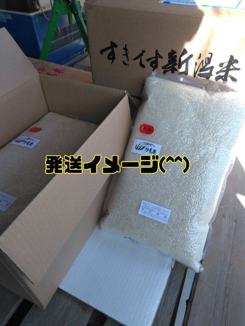 無農薬米新潟県産コシヒカリ20k