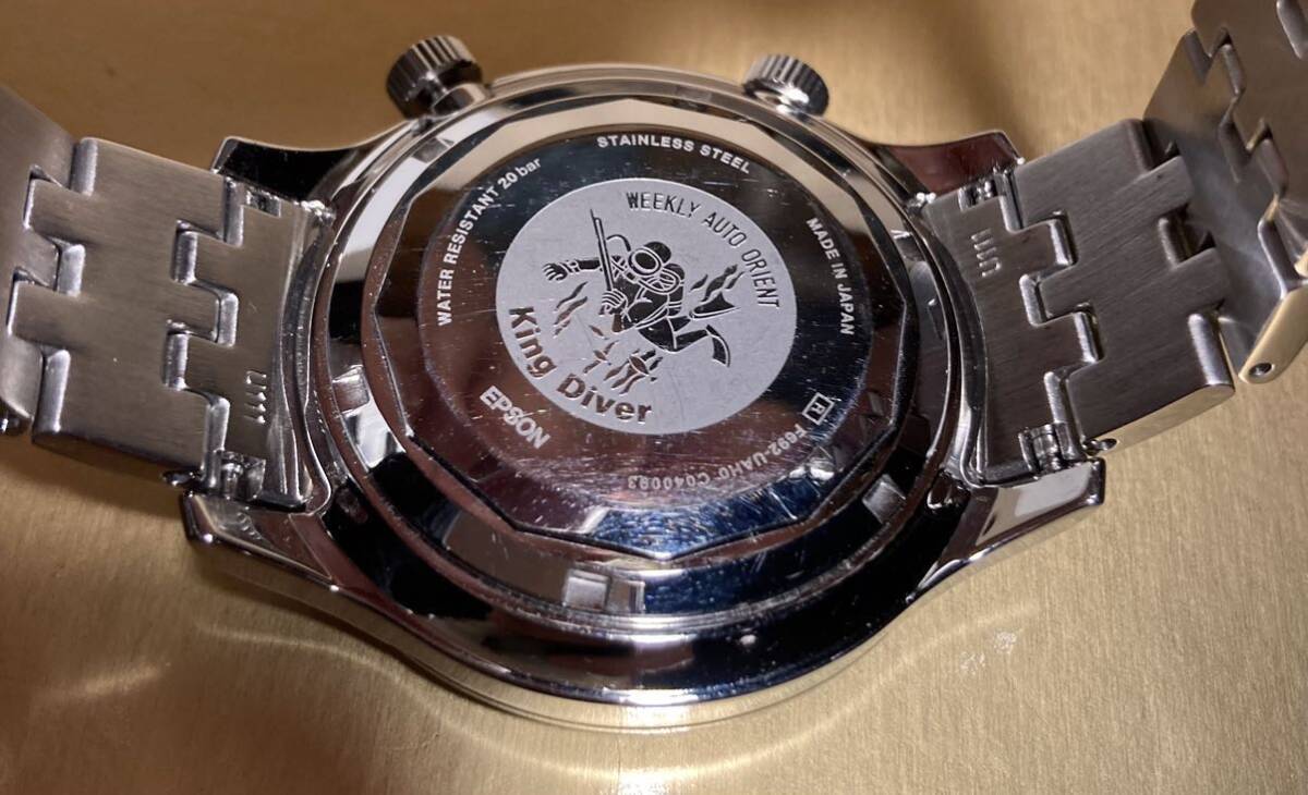 [ reprint ] we k Lee auto Orient King diver 