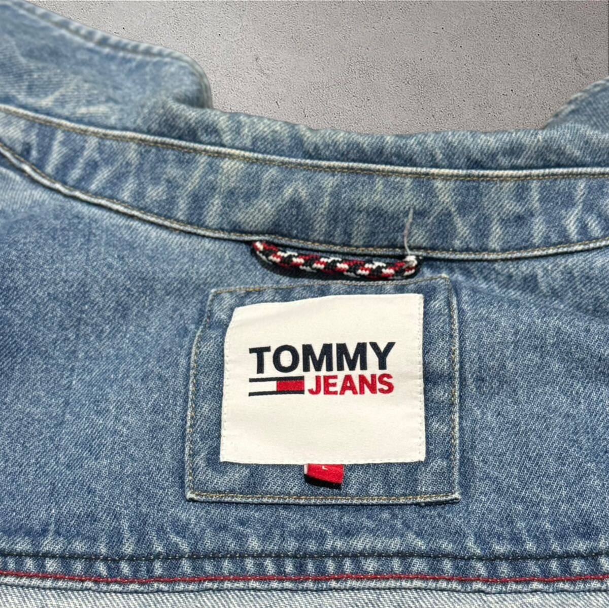 tommyデニムジャケット 古着　美品_画像6