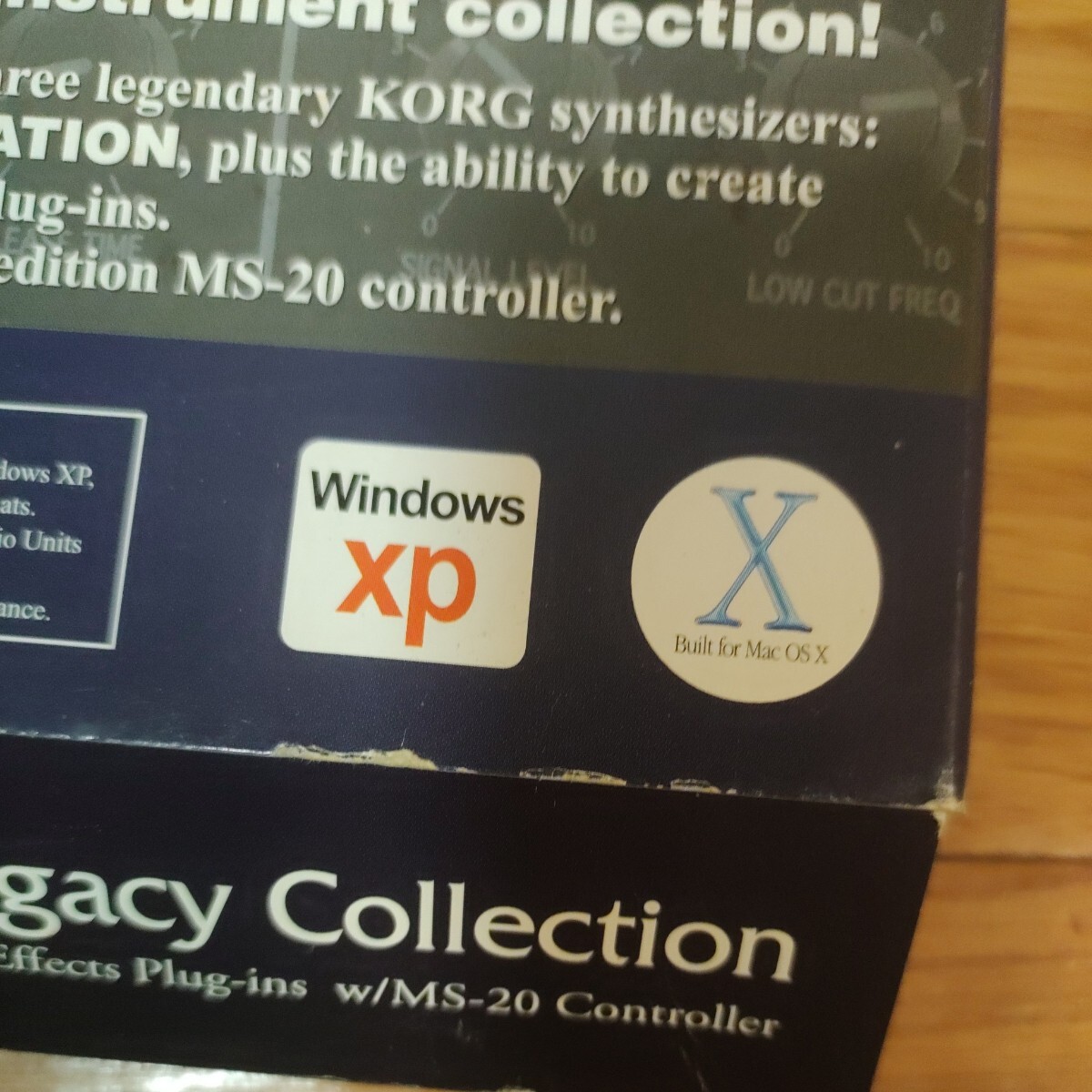 1円~ ジャンク KORG Legacy Collection Virtual Instruments windows10と互換性がない為ライセンスや動作確認出来ず の画像3