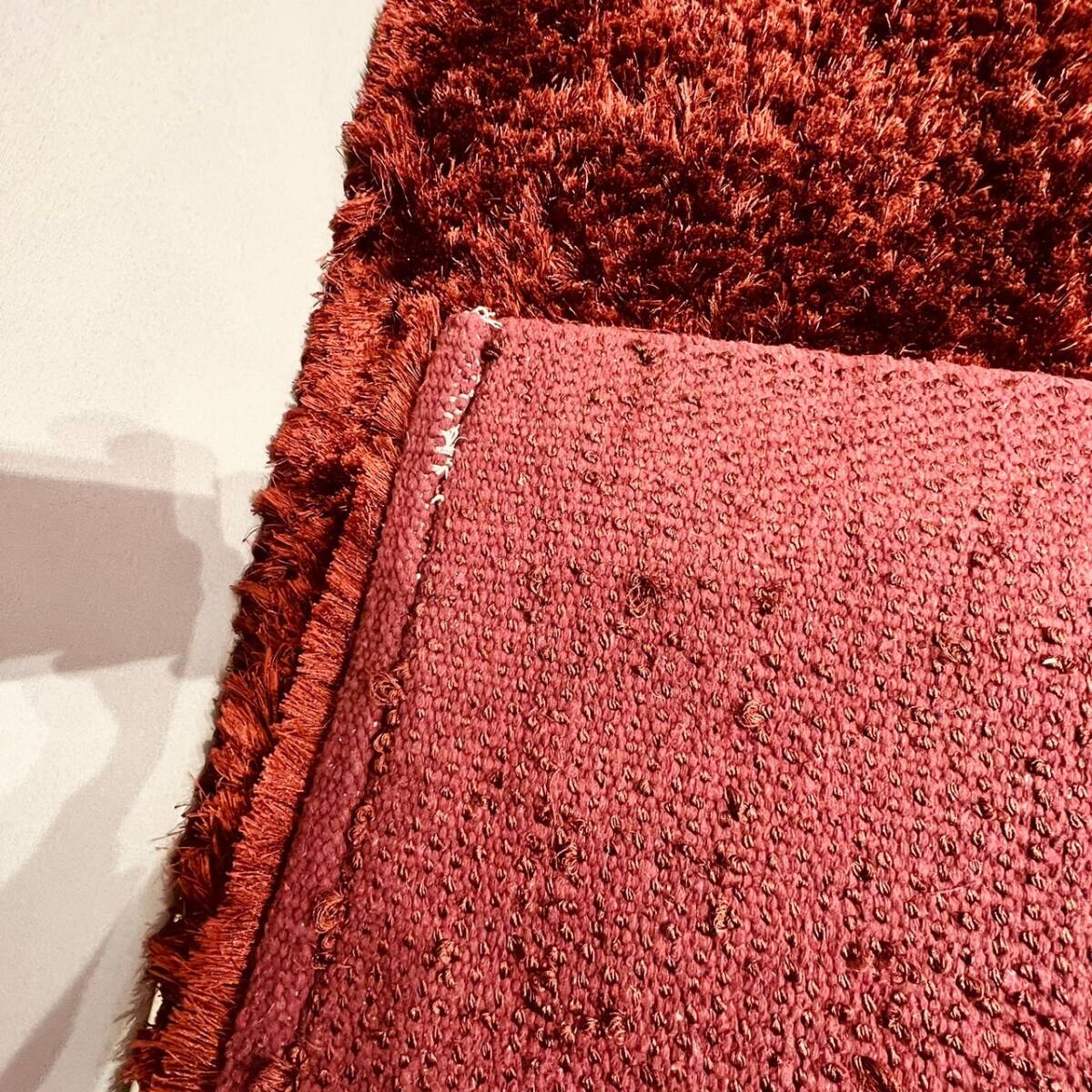 難あり ligne roset リーンロゼ カーペット ラグ マット 絨毯 200×250cm 約3畳 北欧 モダン カッシーナ アルフレックス カフェの画像4