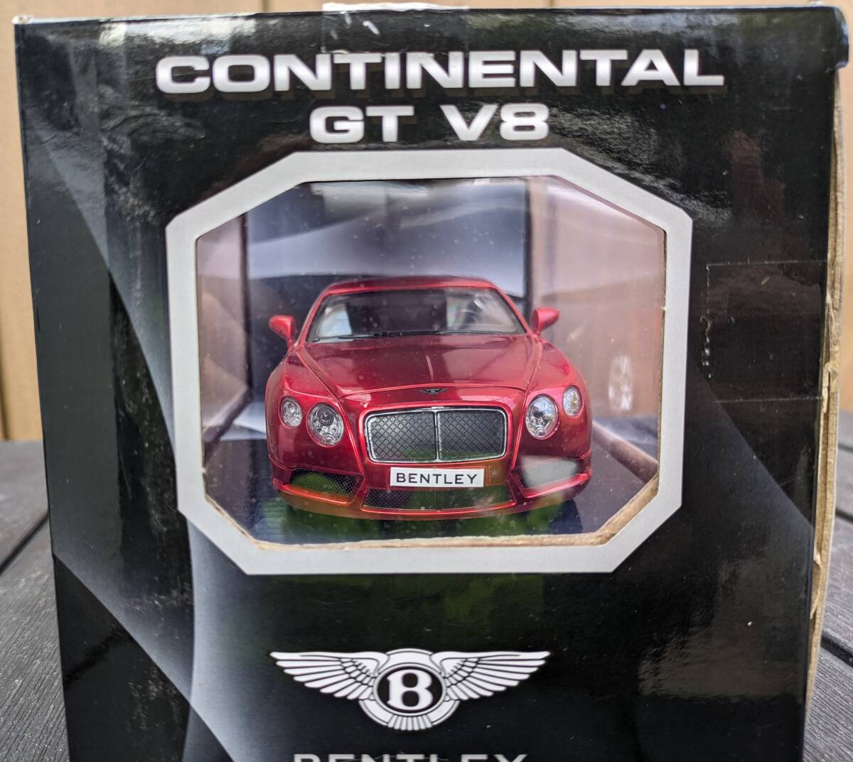 ベントレー コンチネンタルGT 赤 レッド 1/24 モデルカー ミニカー ラジコン※動作不明 Bentley Continental GT Red Metallicの画像3