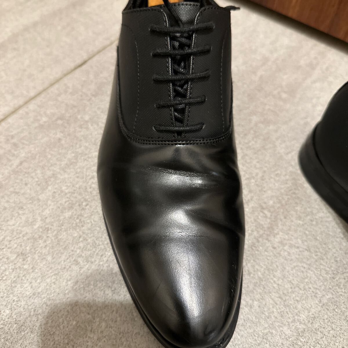 【1円スタート】ZARA MAN ザラマン メンズ ビジネスシューズ 41 約 25.5cm ブラック_画像8