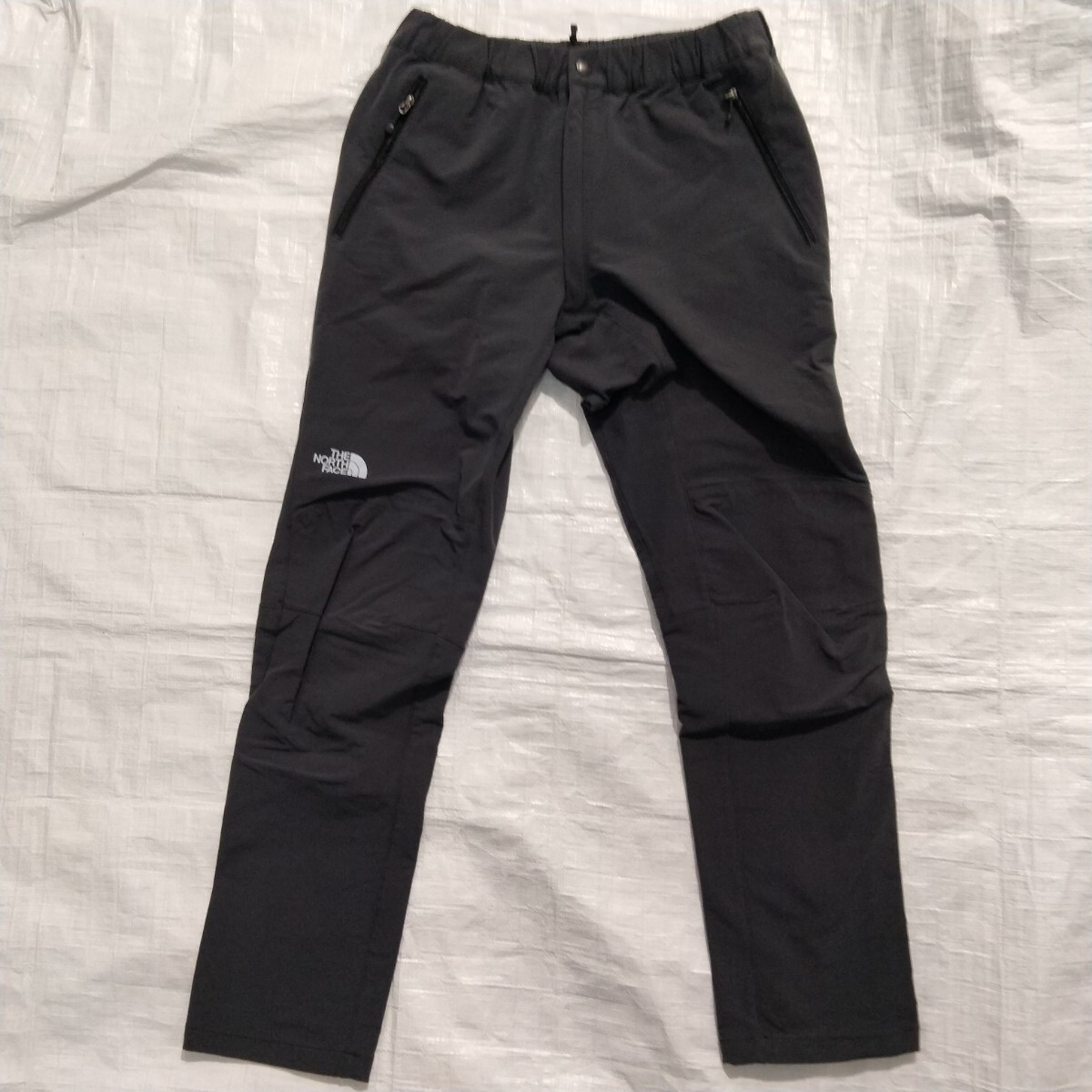 ザ・ノース・フェイス THE NORTH FACE アルパインライトパンツ Alpine Light pants NT52927 グレー s ソフトシェル 登山 ストレッチ の画像1