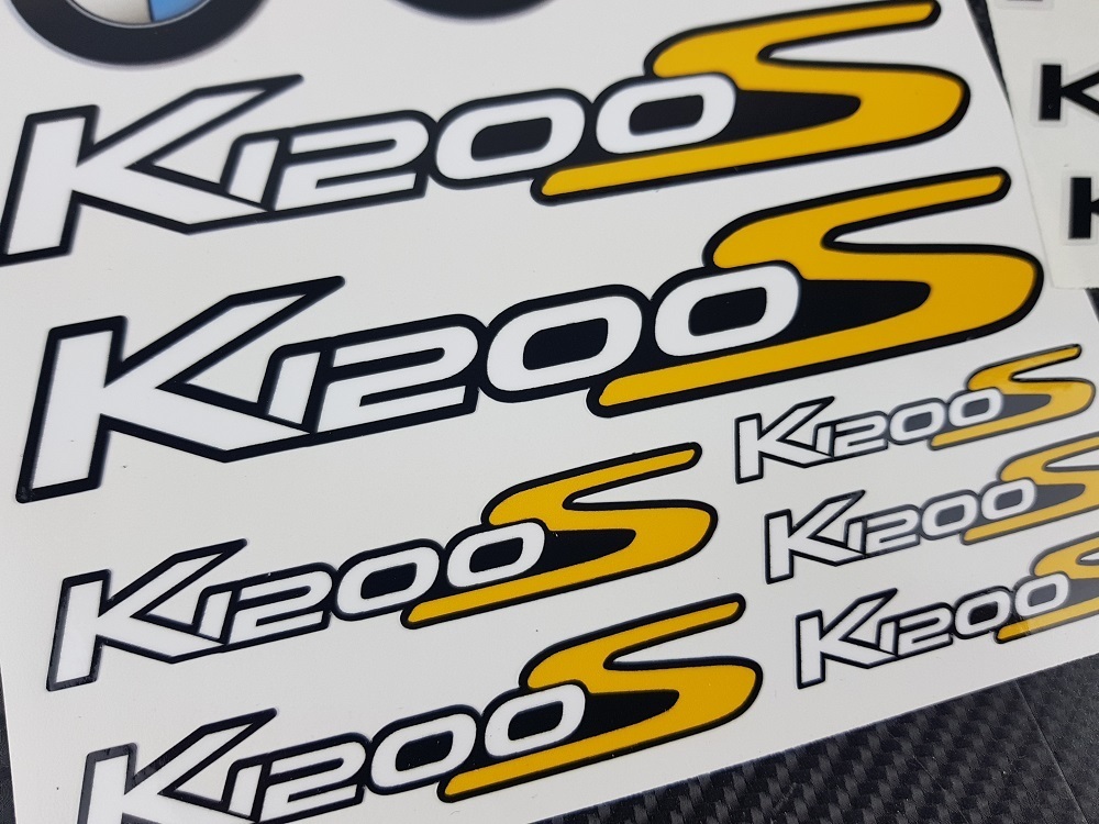 BMW Motorrad K1200S Stickers Decals ステッカー シール バイク デカール セット 送料無料_画像3