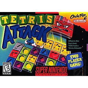 ★送料無料★北米版 スーパーファミコン SNES Tetris Attack ヨッシーのパネポン_画像1
