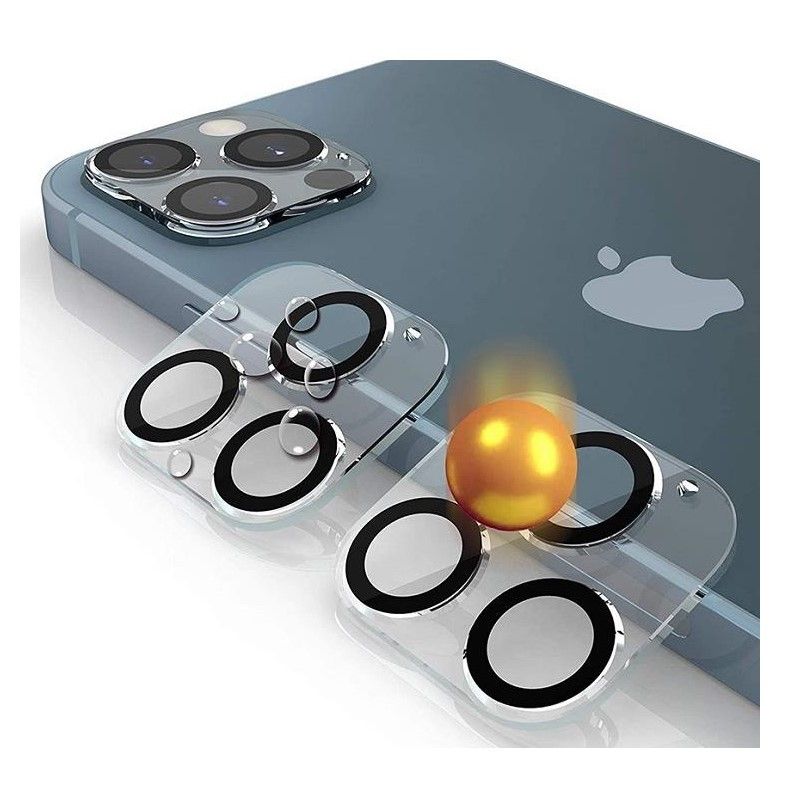 iPhone12 ProMax カメラレンズ 遮光リングタイプ ガラス フィルム カメラレンズ　3D フルカバー　保護ガラス
