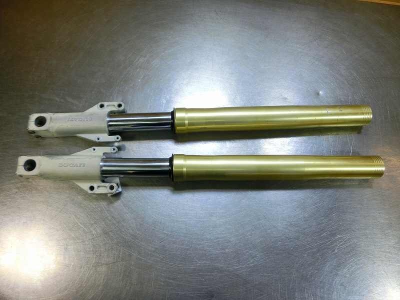  Ducati 400SS handstand front fork left right set,50x54x40mm* latter term,900SS,750SS