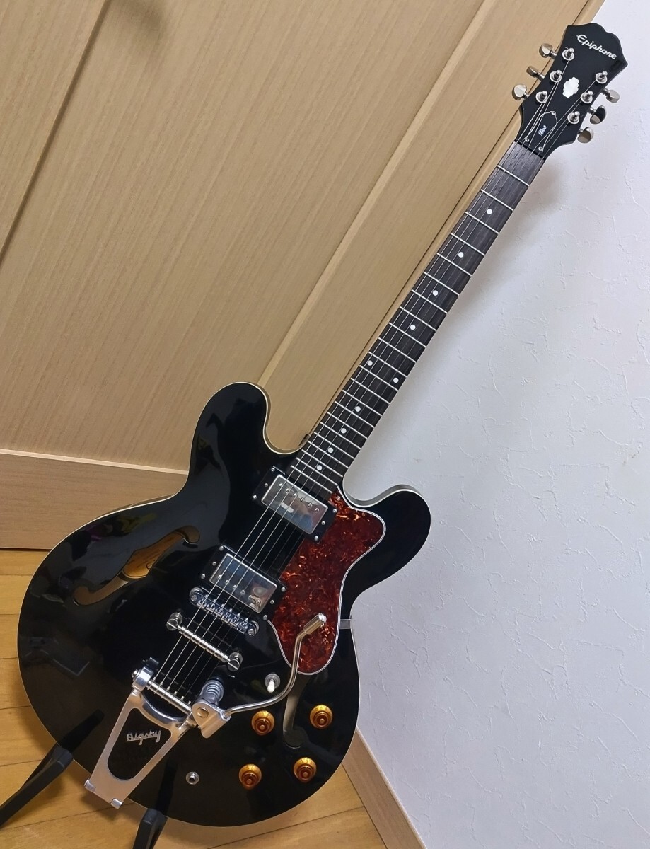 エピフォン◆ドット◆ビグスビー搭載◆セミアコ◆ Epiphone◆ES-335 Dot◆カジノ◆リビエラの画像2