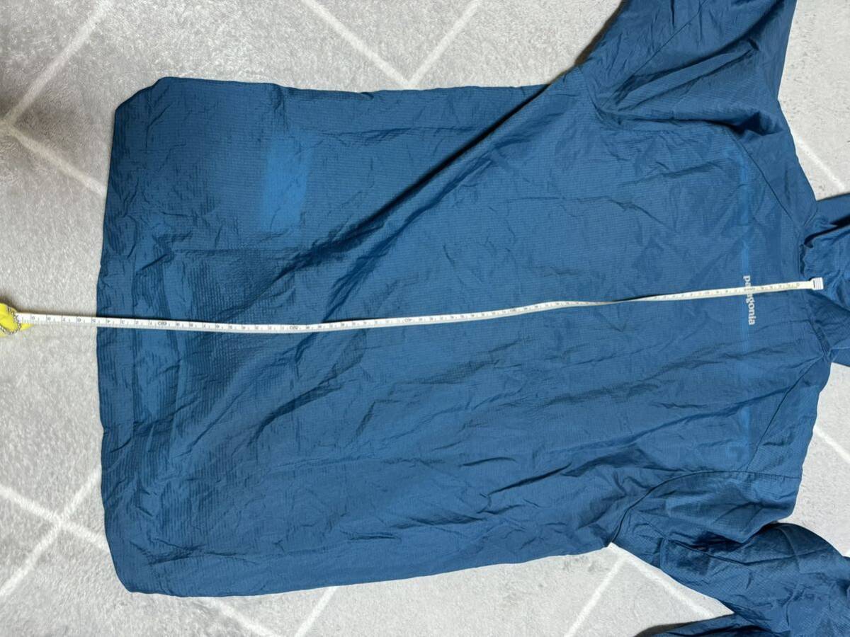 【美品】パタゴニア フーディニ XS ブルー ナイロンジャケットの画像8