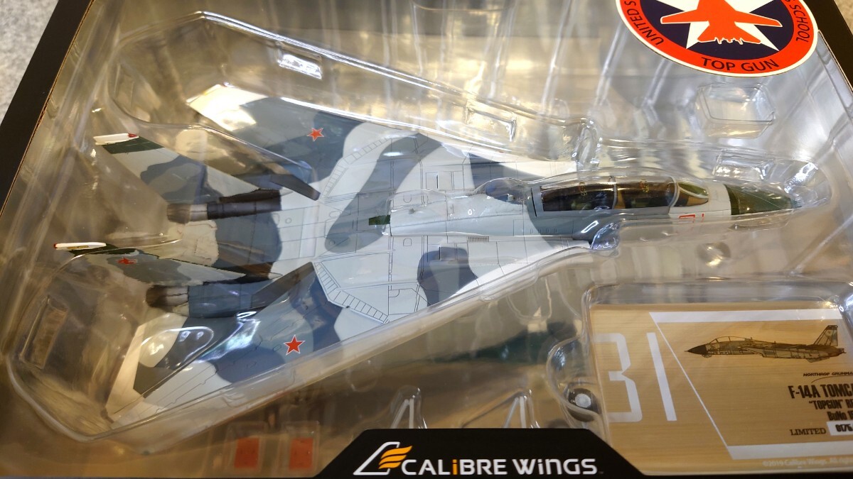 カリバーウイングス Calibre Wings CA72TP01 F-14A VF-126 バンディッツ 仮想敵機迷彩 1/72 未開封の画像5