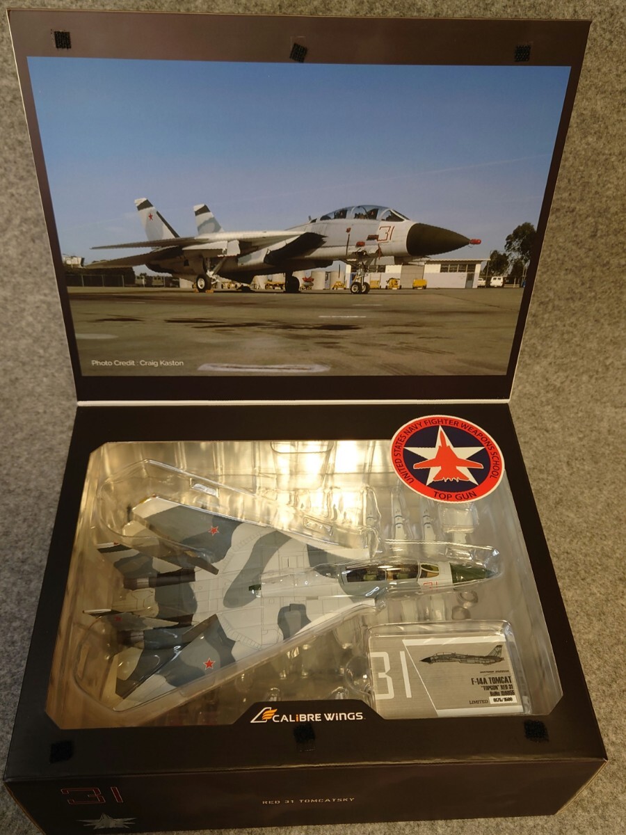 カリバーウイングス Calibre Wings CA72TP01 F-14A VF-126 バンディッツ 仮想敵機迷彩 1/72 未開封の画像4