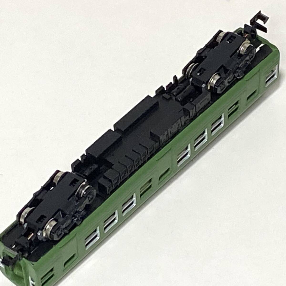 * model final product? N gauge old Tokyu? green color together 4 both 