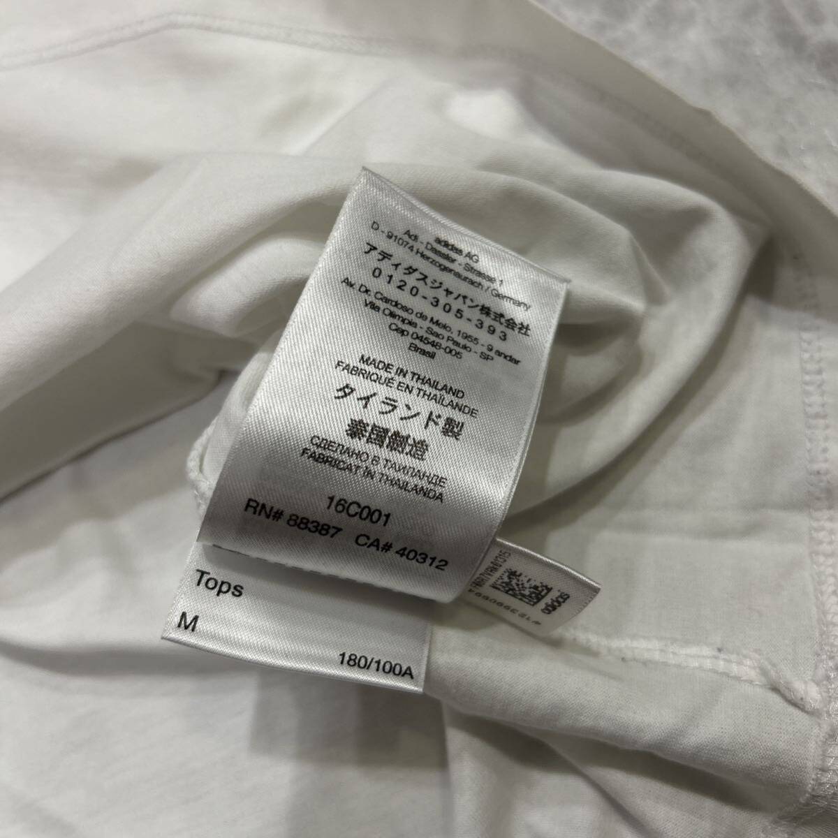 C # не использовался \' популярный модель \' Y-3wa стул Lee Yohji Yamamoto Yohji Yamamoto adidas короткий рукав COTTON футболка / cut and sewn M мужской tops 