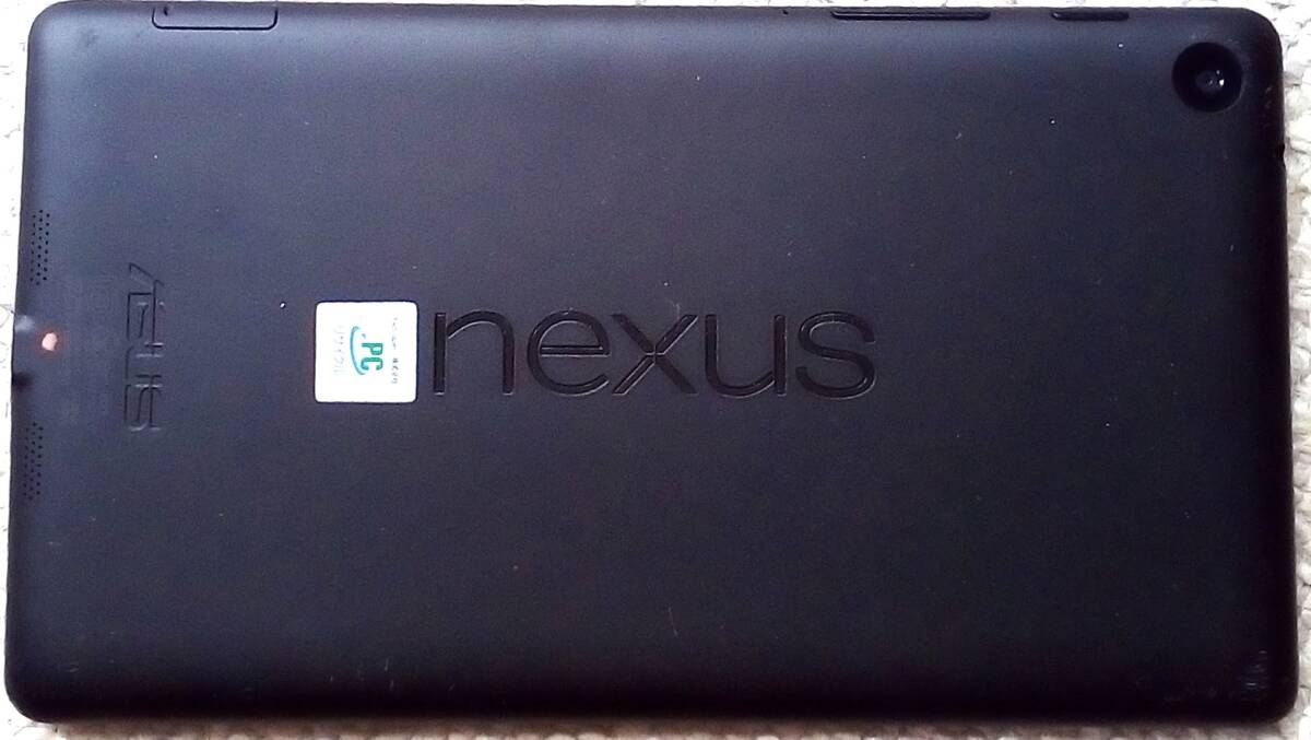 中古美品動作品ASUS Nexus7 32GB LTEモデルブラック Android アンドロイド 2013 Wi-Fiモデル Googleの画像5