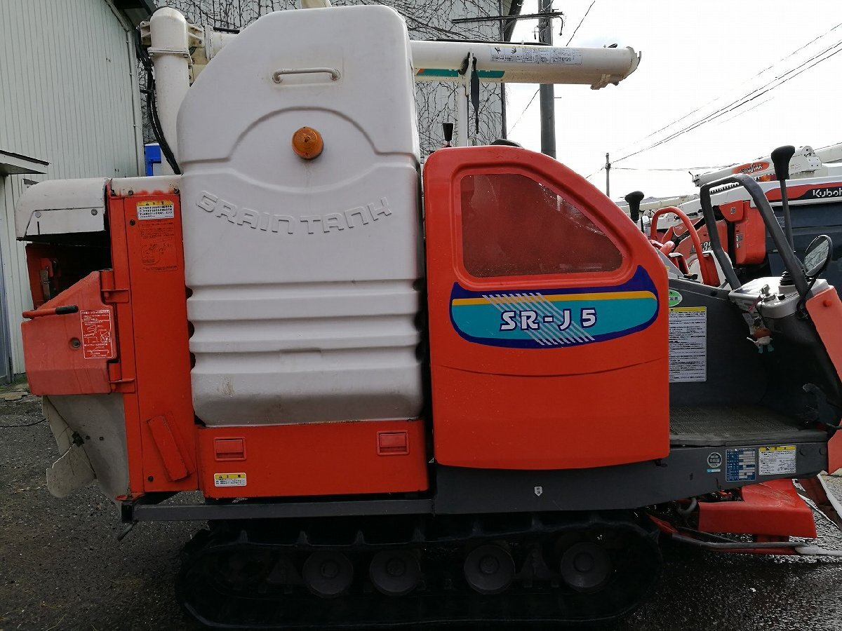 山形酒田)クボタ コンバイン SR-J5 2条 596時間【要バッテリー 山形酒田)クボタ コンバイン SR-J5 2条 596時間【要バッテリー