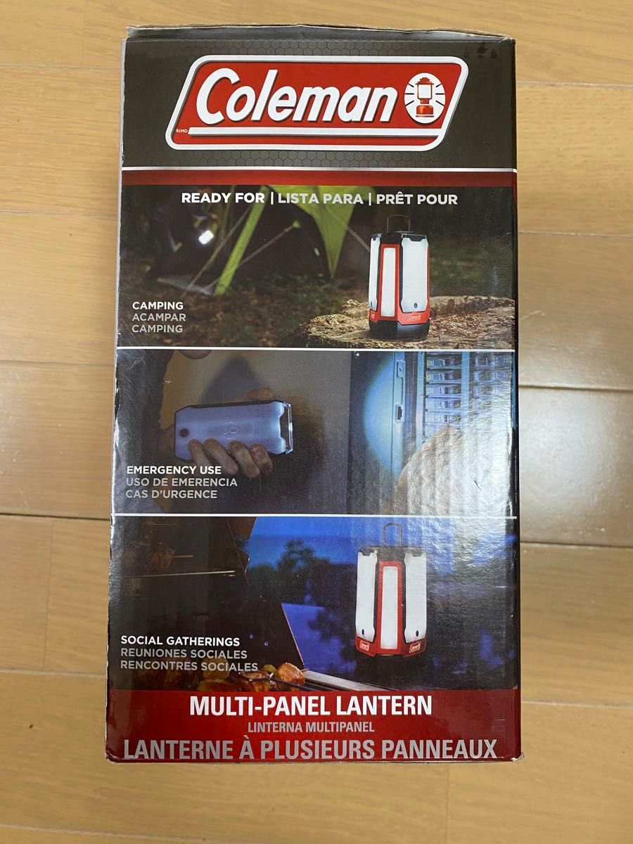 Coleman ランタン Multi-Panel Lantern 3 panel コールマン マルチパネル LED 3パネル