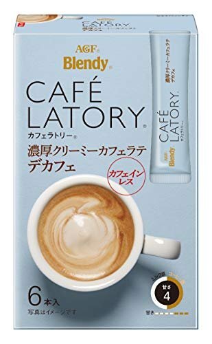 prompt decision price * [ 6ps.@×6 box stick ][ AGF Cafe lato Lee Cafe in less coffee . thickness creamy Cafe Latte te Cafe 