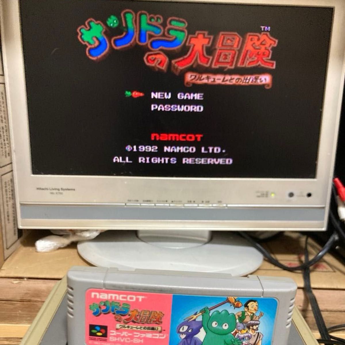 T430  スーパーファミコンソフト　サンドラの大冒険