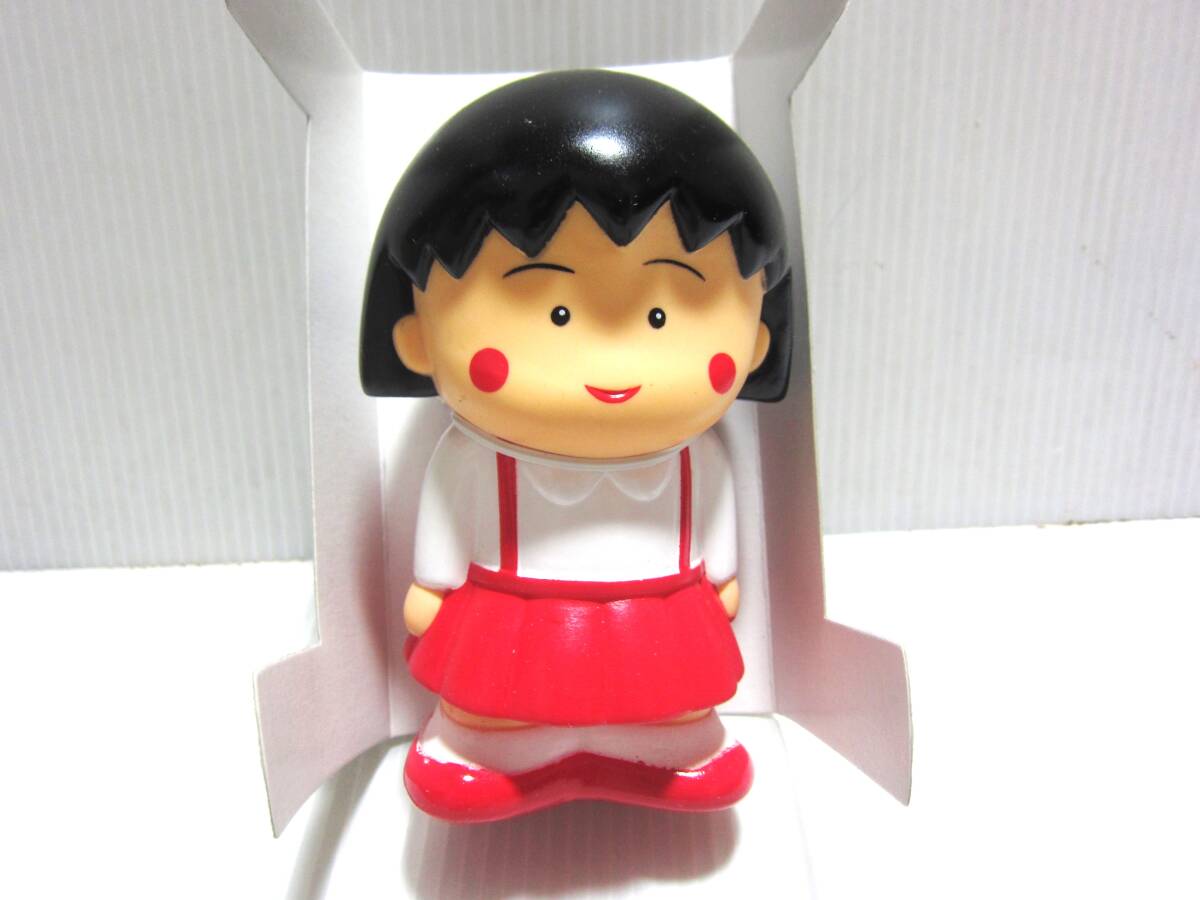 未使用品！ タカラ製 ちびまる子ちゃん 貯金箱セット ソフビ 人形の画像3