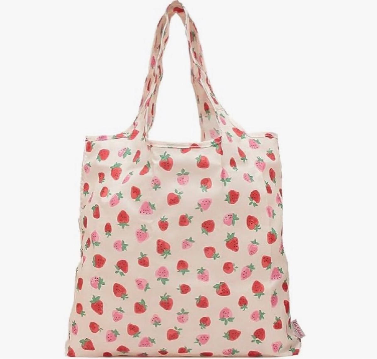 新品  CathKidston キャスキッドソン　エコバッグ　トートバッグ　いちご