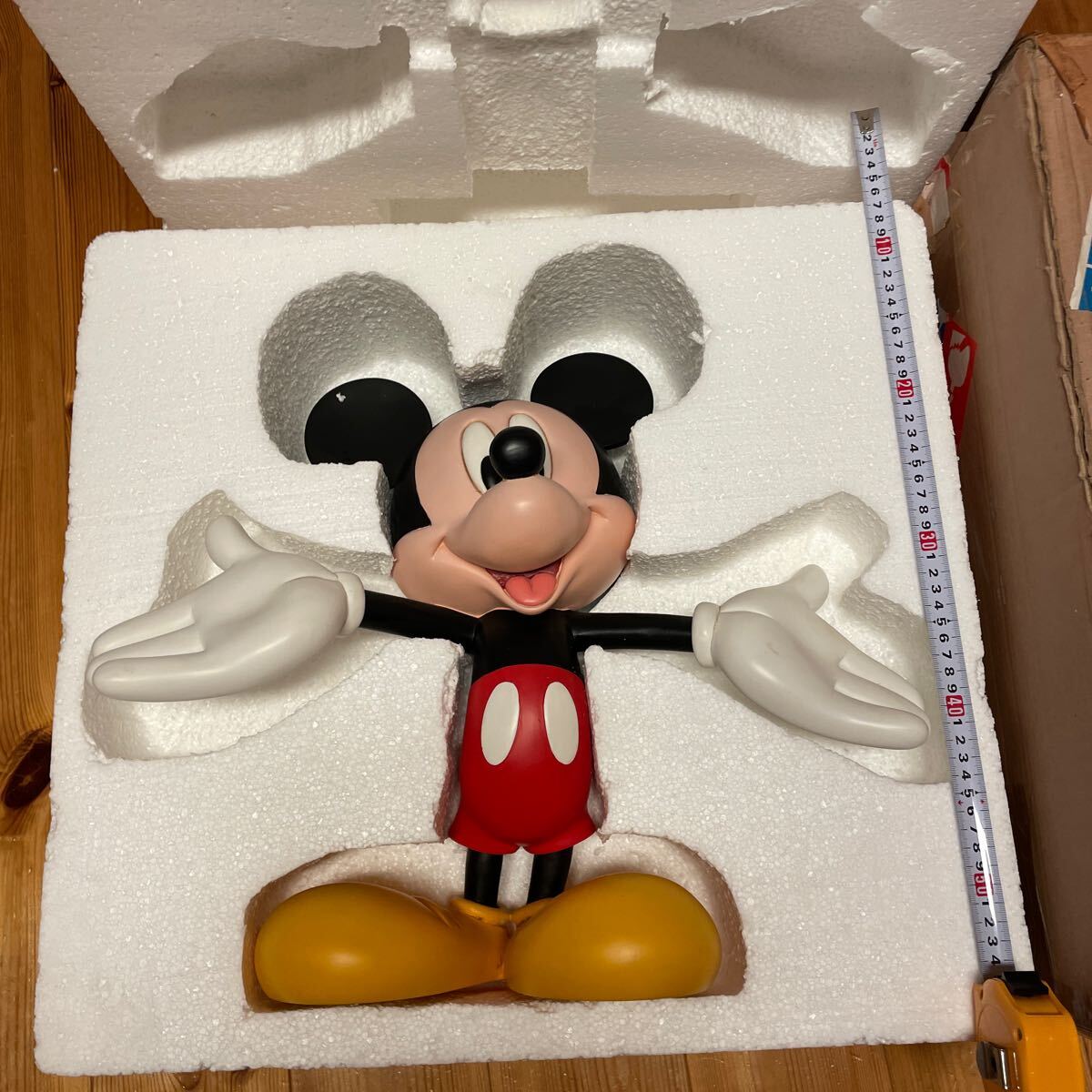 ミッキーマウス ビンテージフィギュア 大型 年代物レア　アンティーク　陶器　限定487NO_画像1
