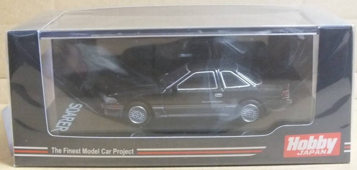  ホビージャパン トヨタ ソアラ 2.0GT-TWIN TURBO L 1988 HJ641001BDB ツインターボ ダンディブラックトーニング 1/64_画像2