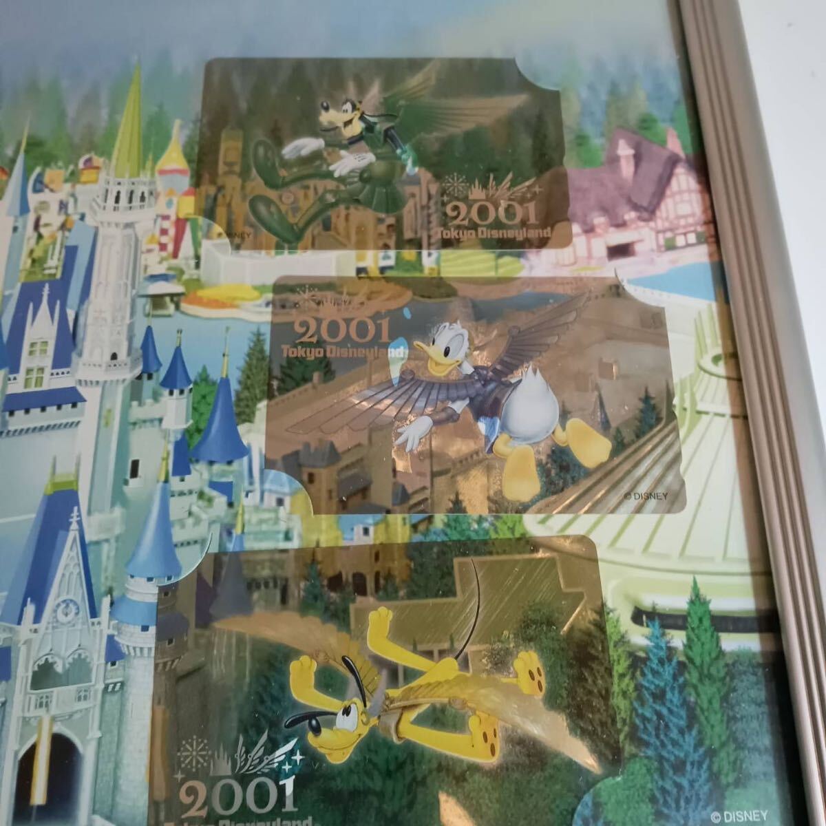 【1円〜】ディズニー Disney 絵 絵画 テレホンカード(50度数) 30枚 未使用 管理番号K33の画像3