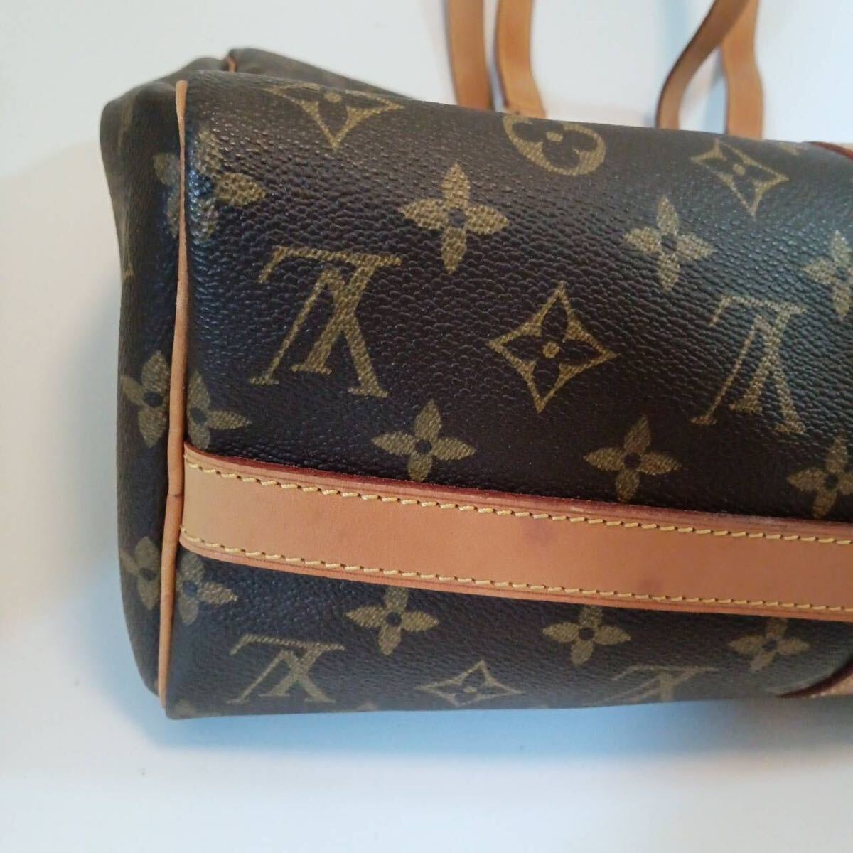 【1円〜】LOUIS VUITTON ルイヴィトン M41428 モノグラム キーポル45 ボストン ハンドバッグ　管理番号P37_画像5