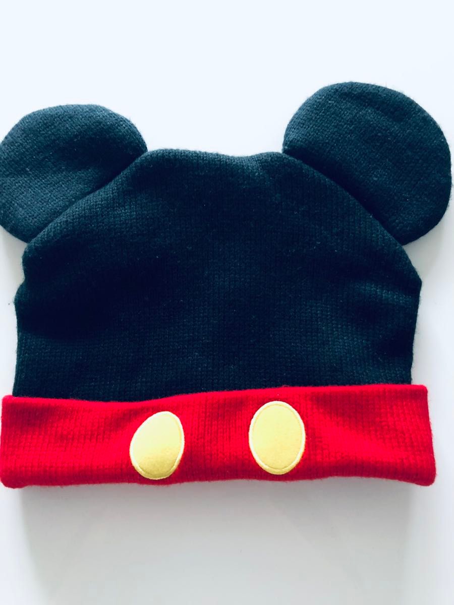 Disney ディズニー ミッキーニット帽 ファンキャップ