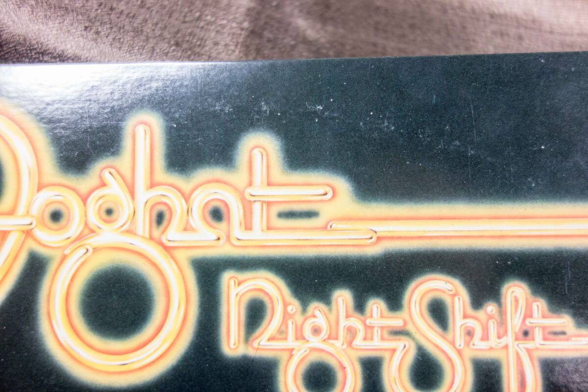 【帯付】FOGHAT　フォガット　日本盤 LP　NIGHT SHIFT [WARNER BROS. RECORDS　P-10265W]_画像2