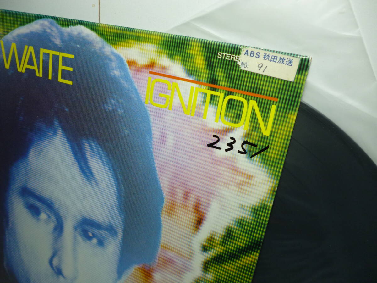 ■LP レコード★LP★見本盤 ジョン・ウェイト/ イグニション JOHN WAITE IGNITION /WWS-81511/白ラべ/非売品★_画像8