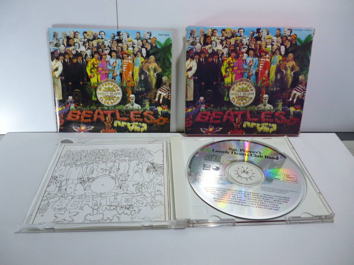 ★中古CD★The Beatles『Sgt. Pepper's Lonely Hearts Club Band』/TOCP 8508/サーセジェント・ペパーズ _画像1