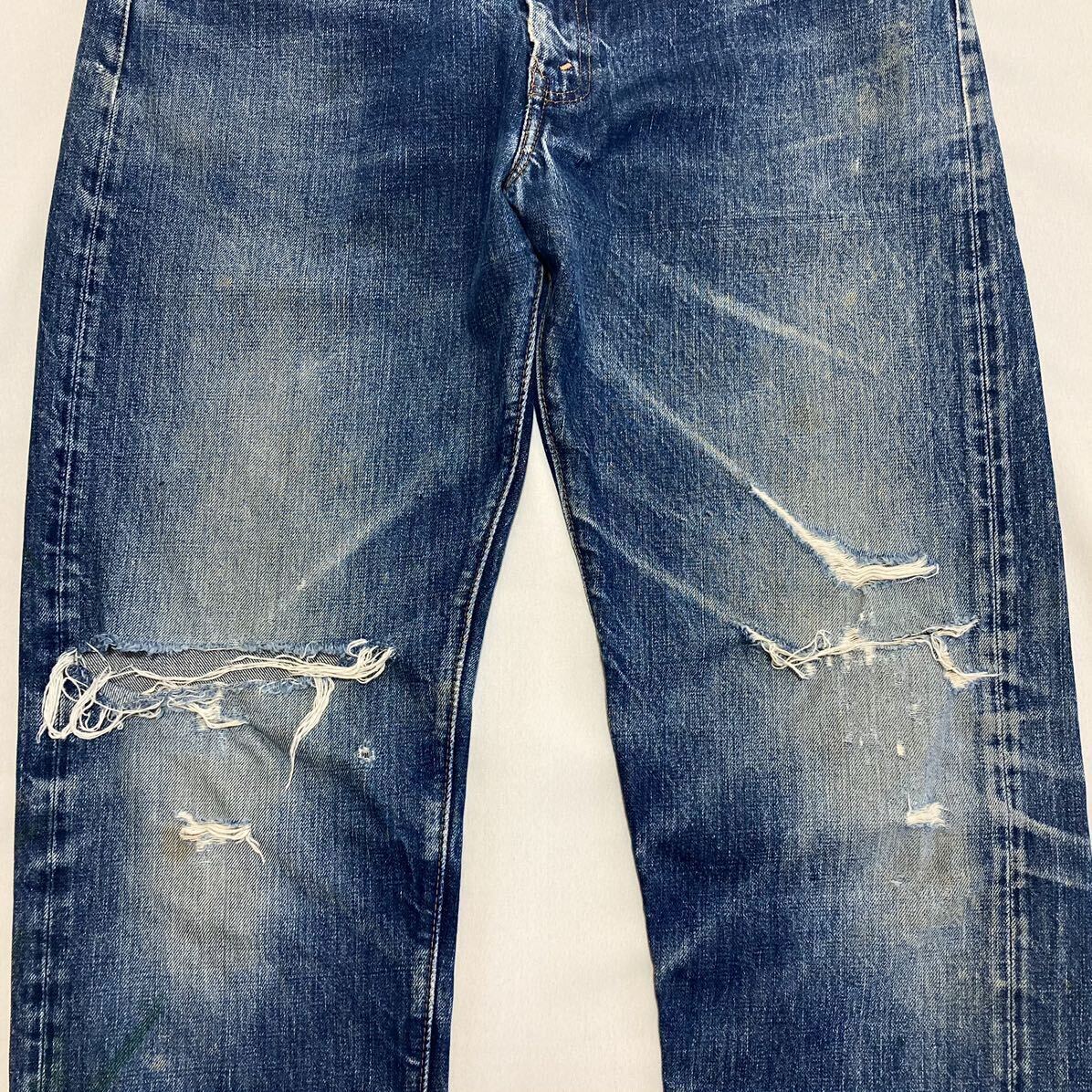 60s リーバイス 505 BIGE オリジナル ヴィンテージ (LEVIS 501XX 551ZXX 66前期 501 502 606 などお好きな方に)の画像9