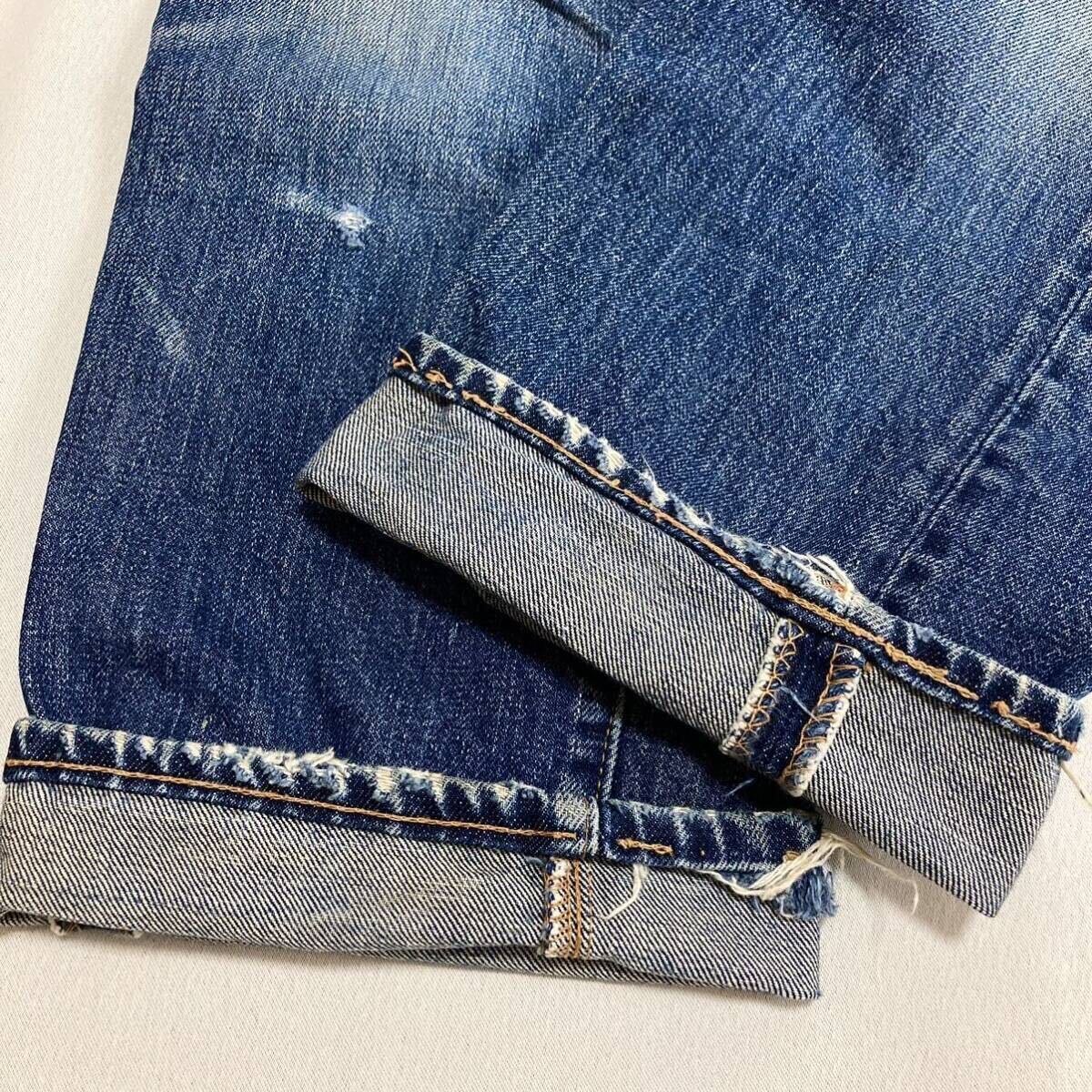 60s リーバイス 505 BIGE オリジナル ヴィンテージ (LEVIS 501XX 551ZXX 66前期 501 502 606 などお好きな方に)の画像10