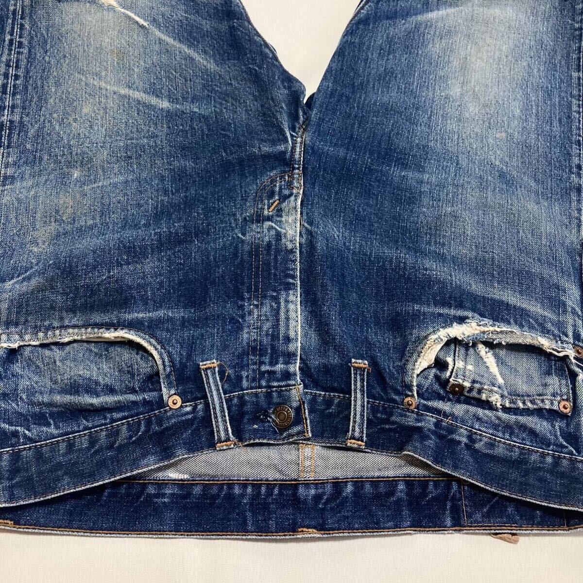 60s リーバイス 505 BIGE オリジナル ヴィンテージ (LEVIS 501XX 551ZXX 66前期 501 502 606 などお好きな方に)の画像7