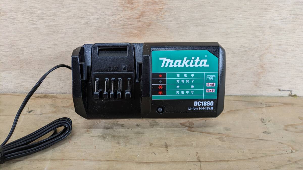 マキタ(Makita) ライトバッテリ専用充電器 DC18SG 14.4-18V（未使用品）の画像5