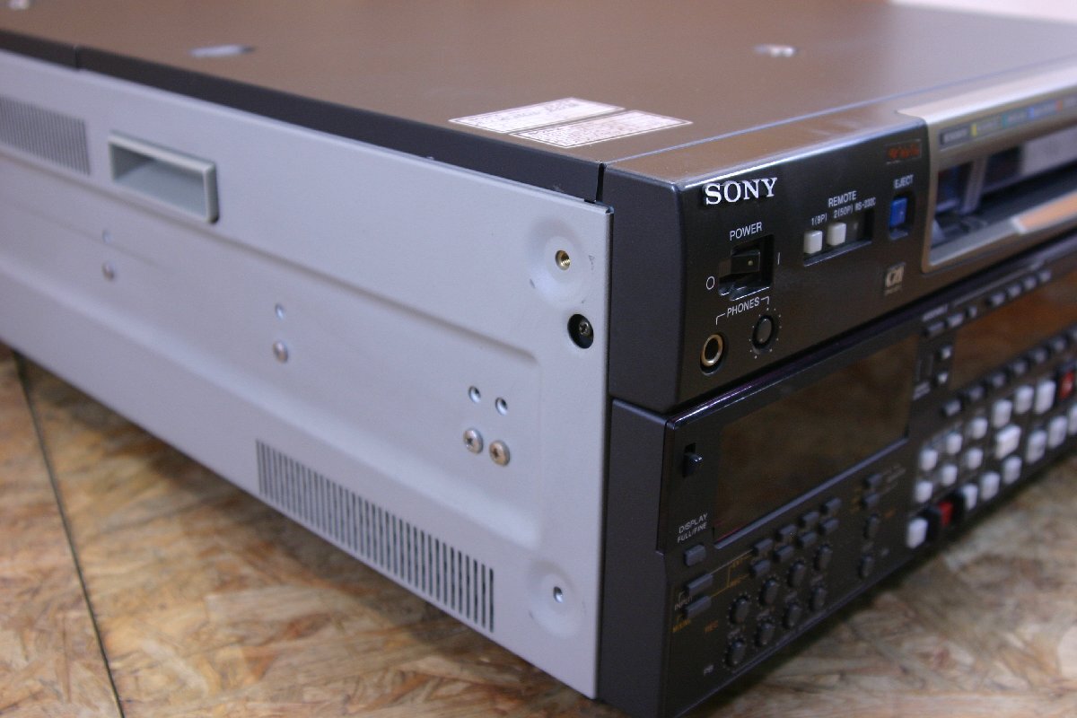 ◎【再生確認済み】SONY HDW-M2000 HDCAMレコーダー DRUM 34271H 現状品◎V348_画像7