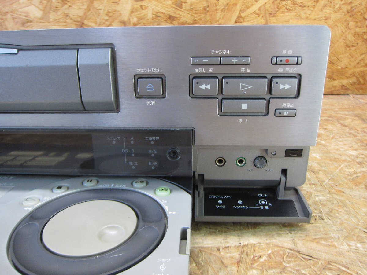 ◎ジャンク SONY DHR-1000 デジタルビデオカセットレコーダー miniDVデッキ 現状品◎V-613の画像5