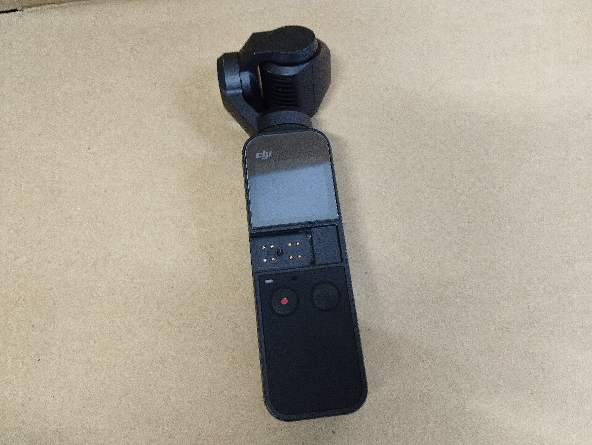 ♪DJI Osmo Pocket OT110 ３軸ジンバルカメラ アクションカメラ コントローラーホイール付属 動作確認済・中古♪の画像2