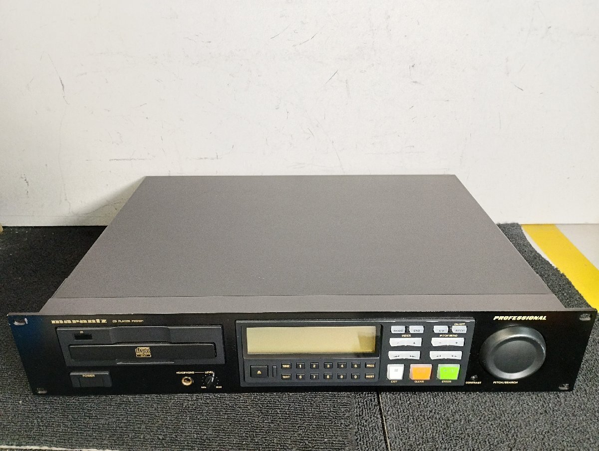 ♪marantz PMD331/F1B マランツ CDプレイヤー ディスクトレイ難あり・動作確認済・中古♪