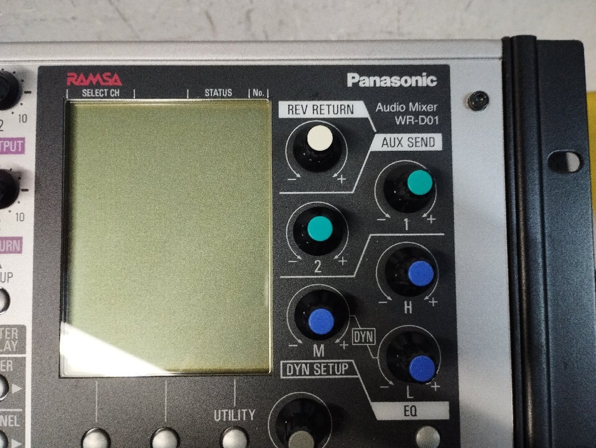 !RAMSA/Panasonic WR-D01 Ram sa цифровой миксер рабочее состояние подтверждено * б/у!