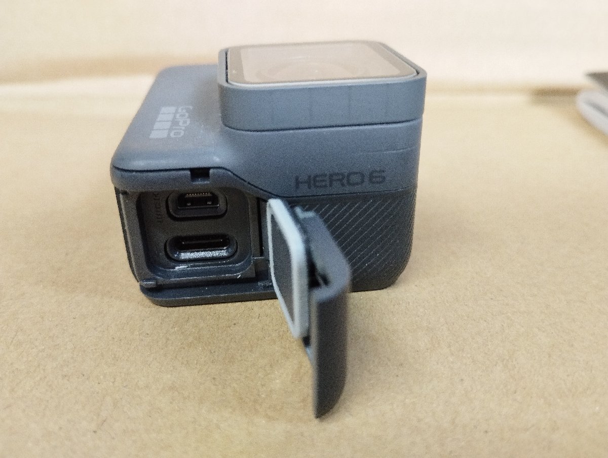 !GoPro HERO6 BLACK CHDHX-601-FW wearable camera action camera operation verification settled * used!